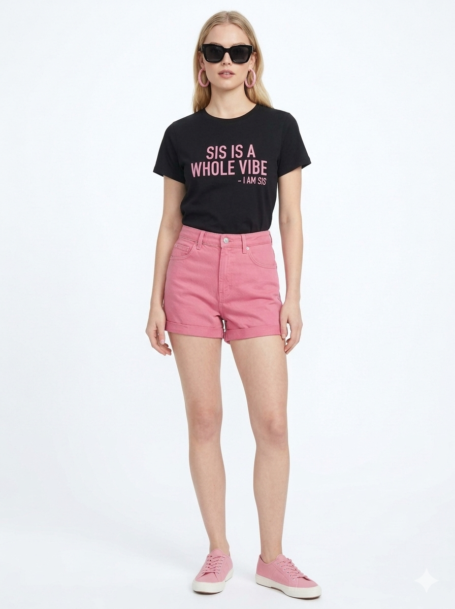 "Sis is a Whole Vibe" Statement Graphic Tee
