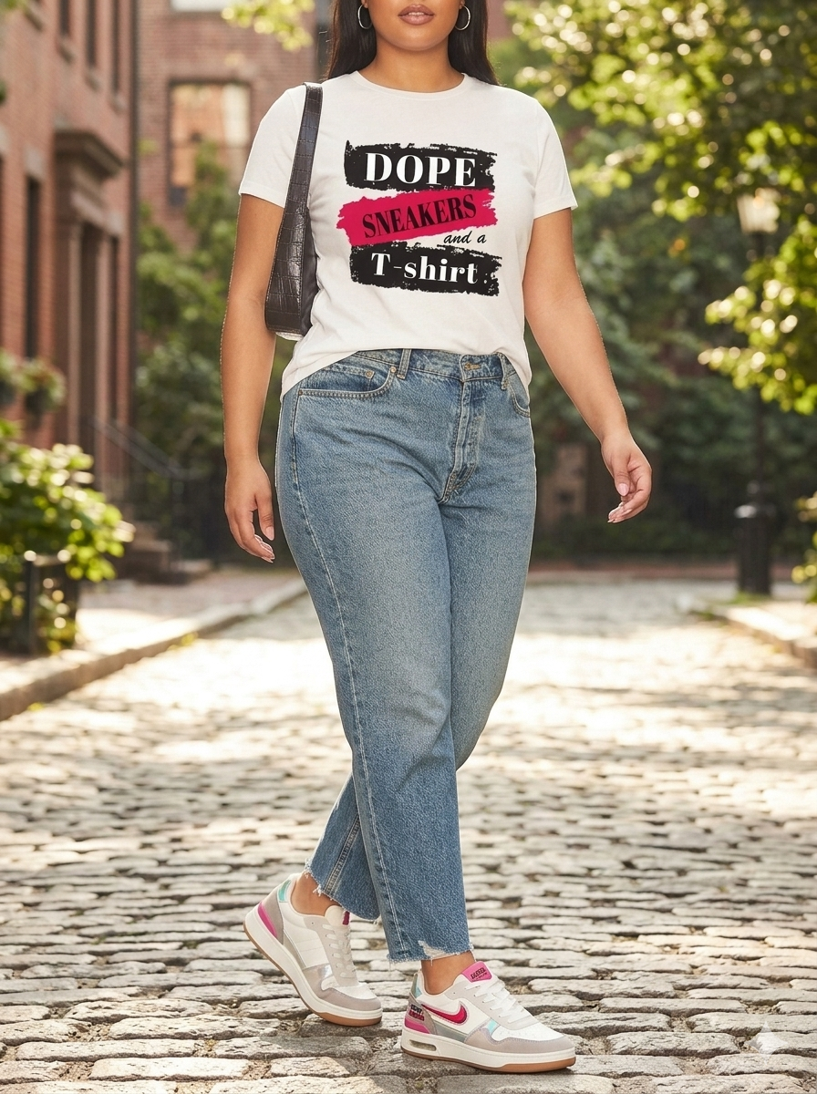 "Dope Sneakers and a T-Shirt" Streetwear Graphic Tee