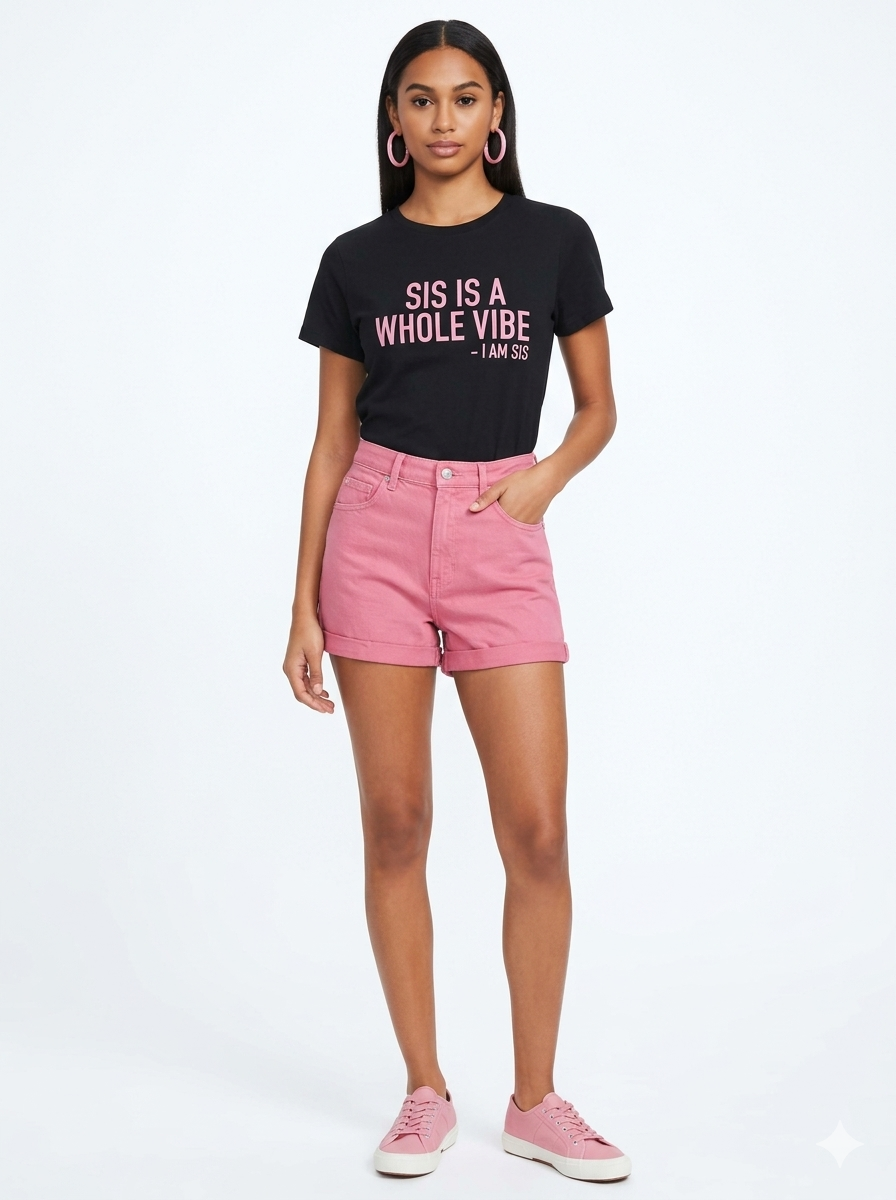 "Sis is a Whole Vibe" Statement Graphic Tee